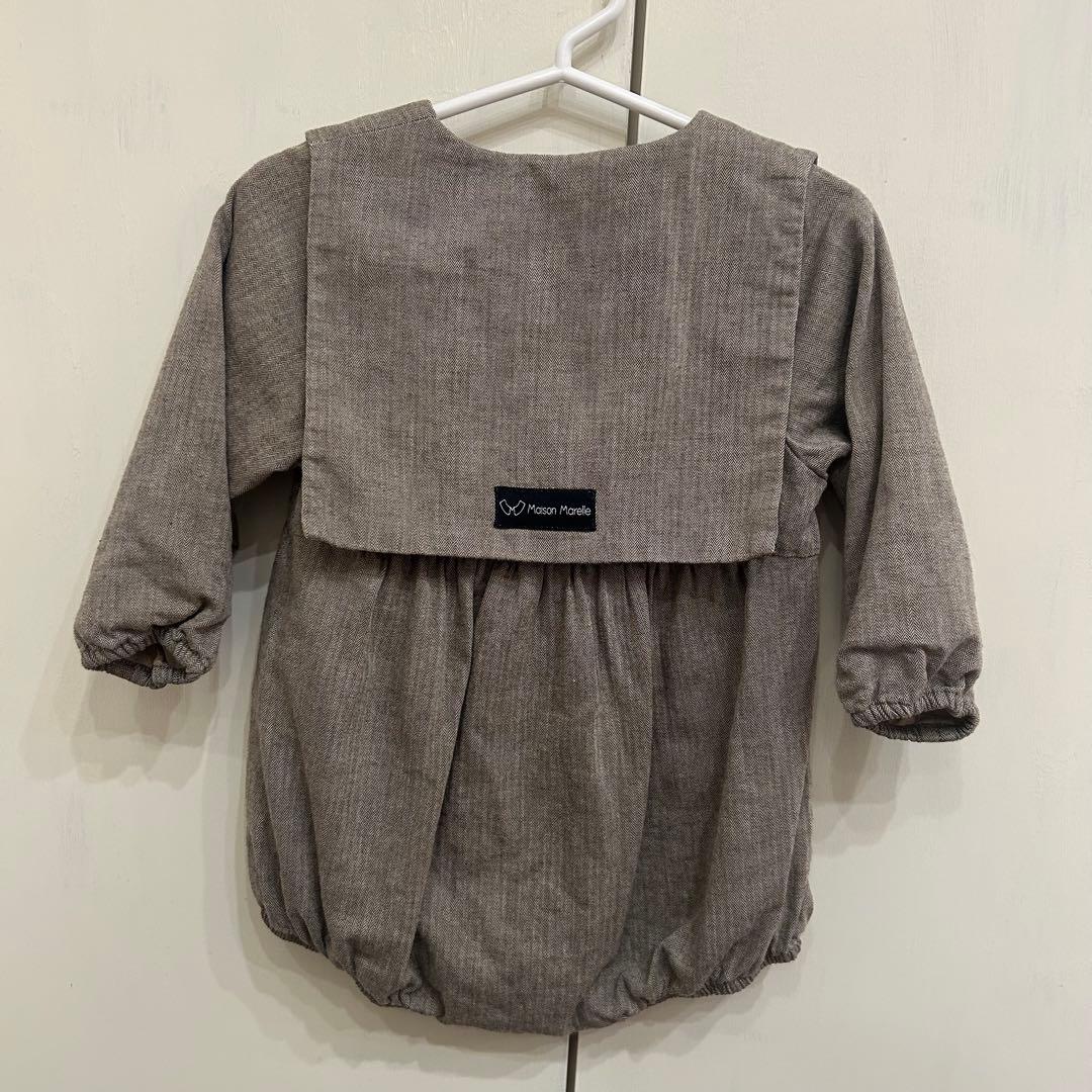 メゾンマレル maison marelle ロンパース　18m スカーフ