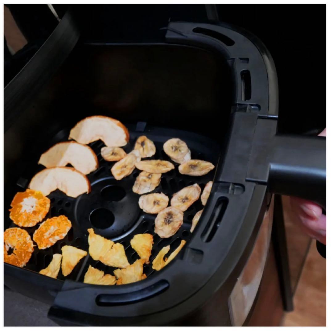 Crispio エアフライヤー 6.3L 大容量 簡単操作