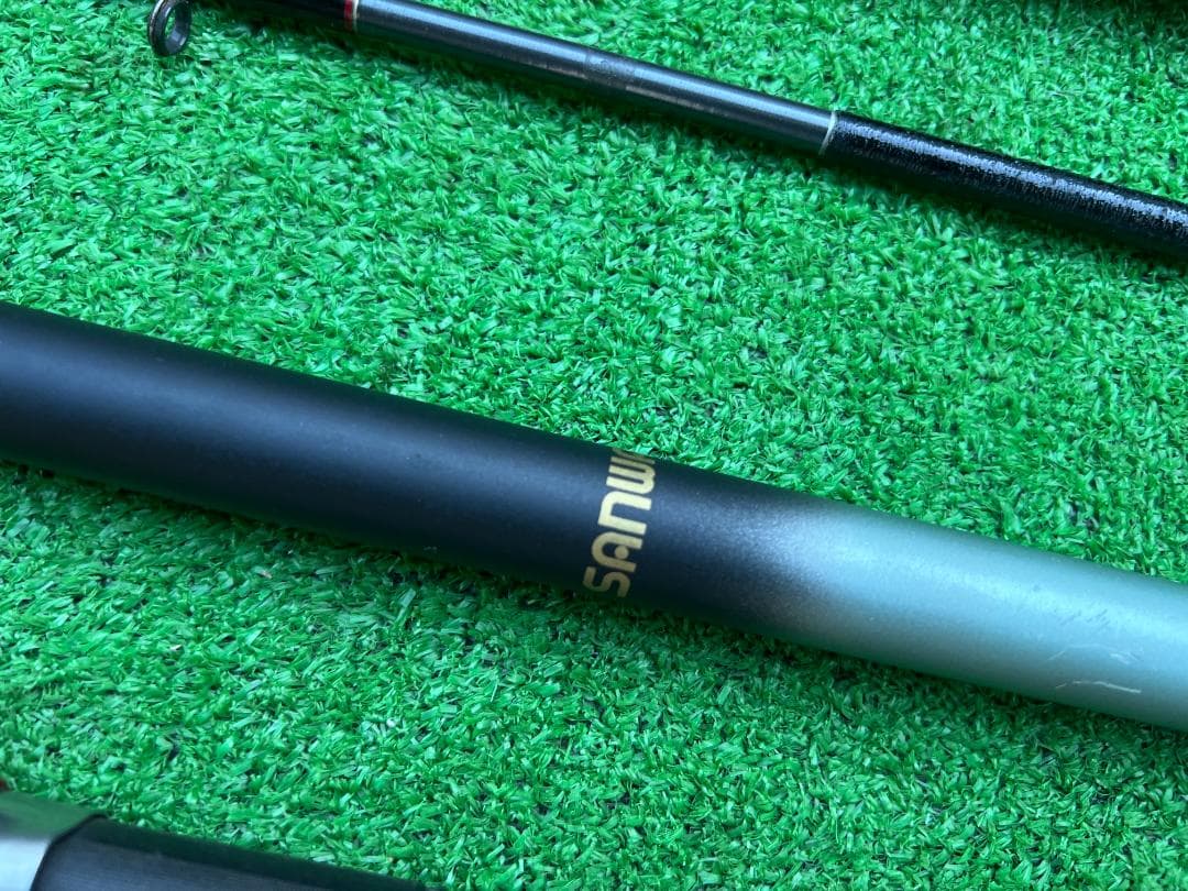 大*り様 磯竿・投げ竿 まとめ / がまかつ がま石 24号・HI-WAVE・サ