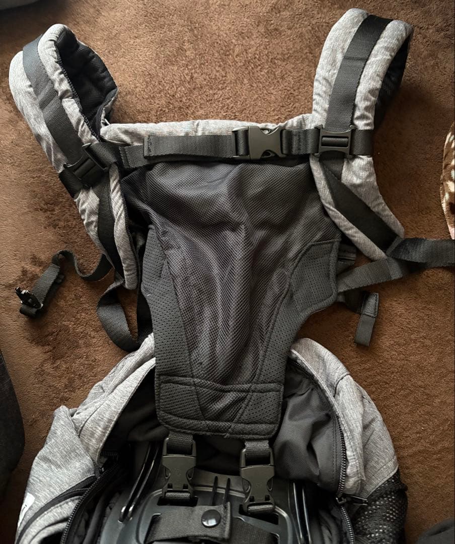 ポルバンプライム　POLBAN PRIME 抱っこ紐　ヒップシート　グレー