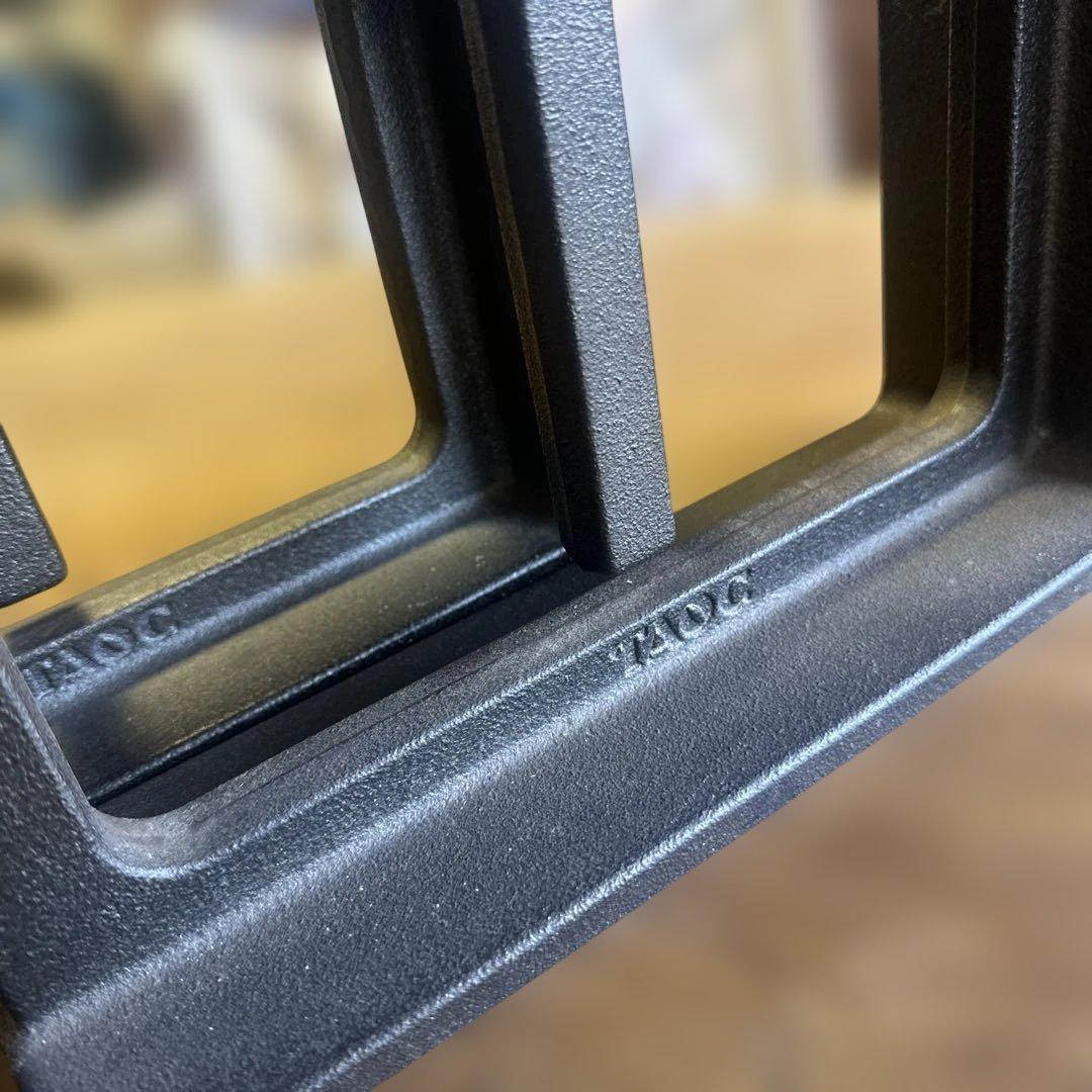 TAOCスピーカースタンド 鋳鉄製 2個セット②