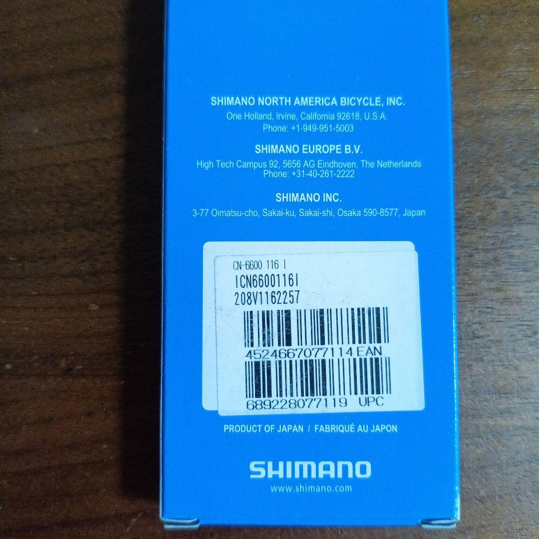 新品３本まとめ売り♥　SHIMANO CN-6600 10s チェーン　即時配送