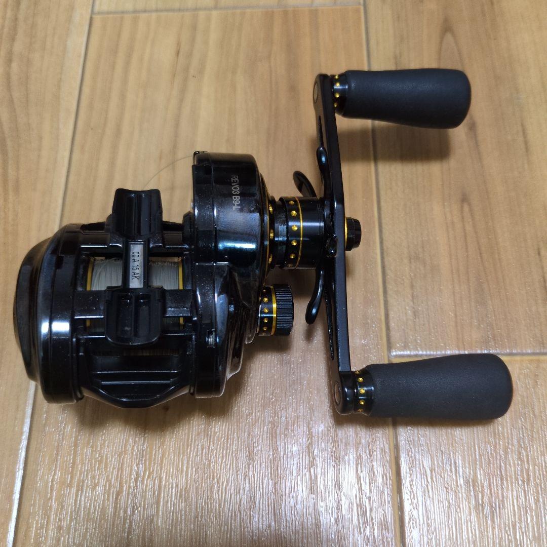 アブガルシア　レボ　ブラック9 ベイトリール ケース付き