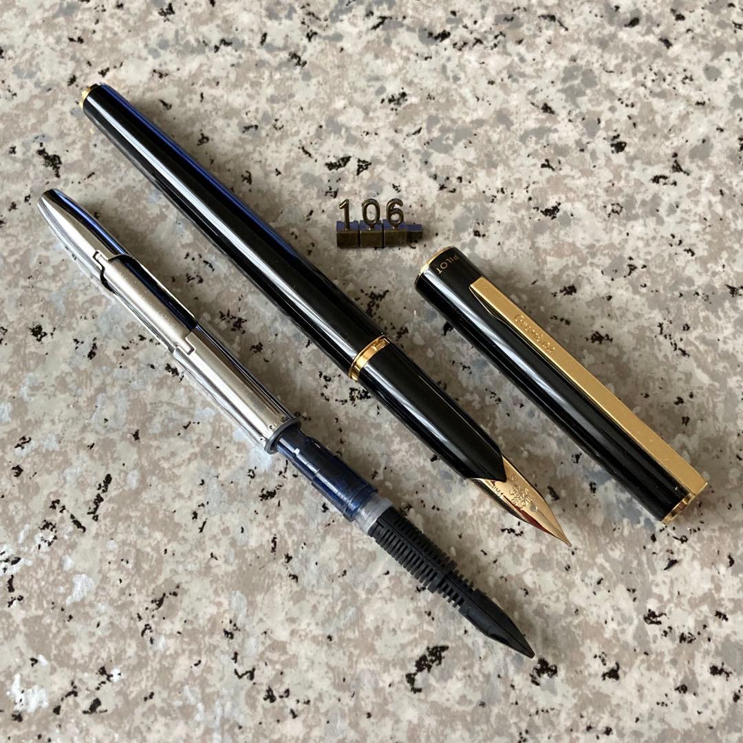 #106 オーバーホール済み PILOT パイロット グランディ 漆14k