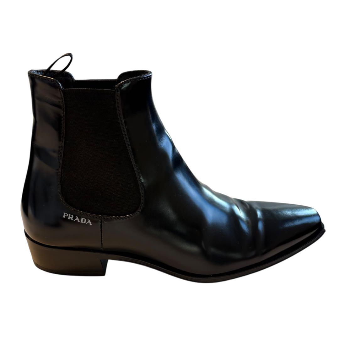 ［正規品］PRADA プラダ　サイドゴアブーツ ブラック 35 (22cm)
