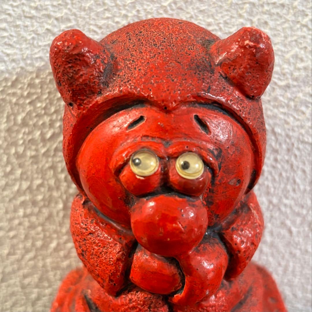 レッドデビル19レア　1980s ヴィンテージ　USA メッセージドール　ピース