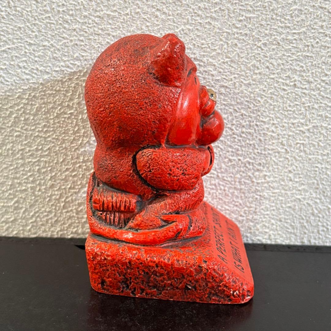 レッドデビル19レア　1980s ヴィンテージ　USA メッセージドール　ピース