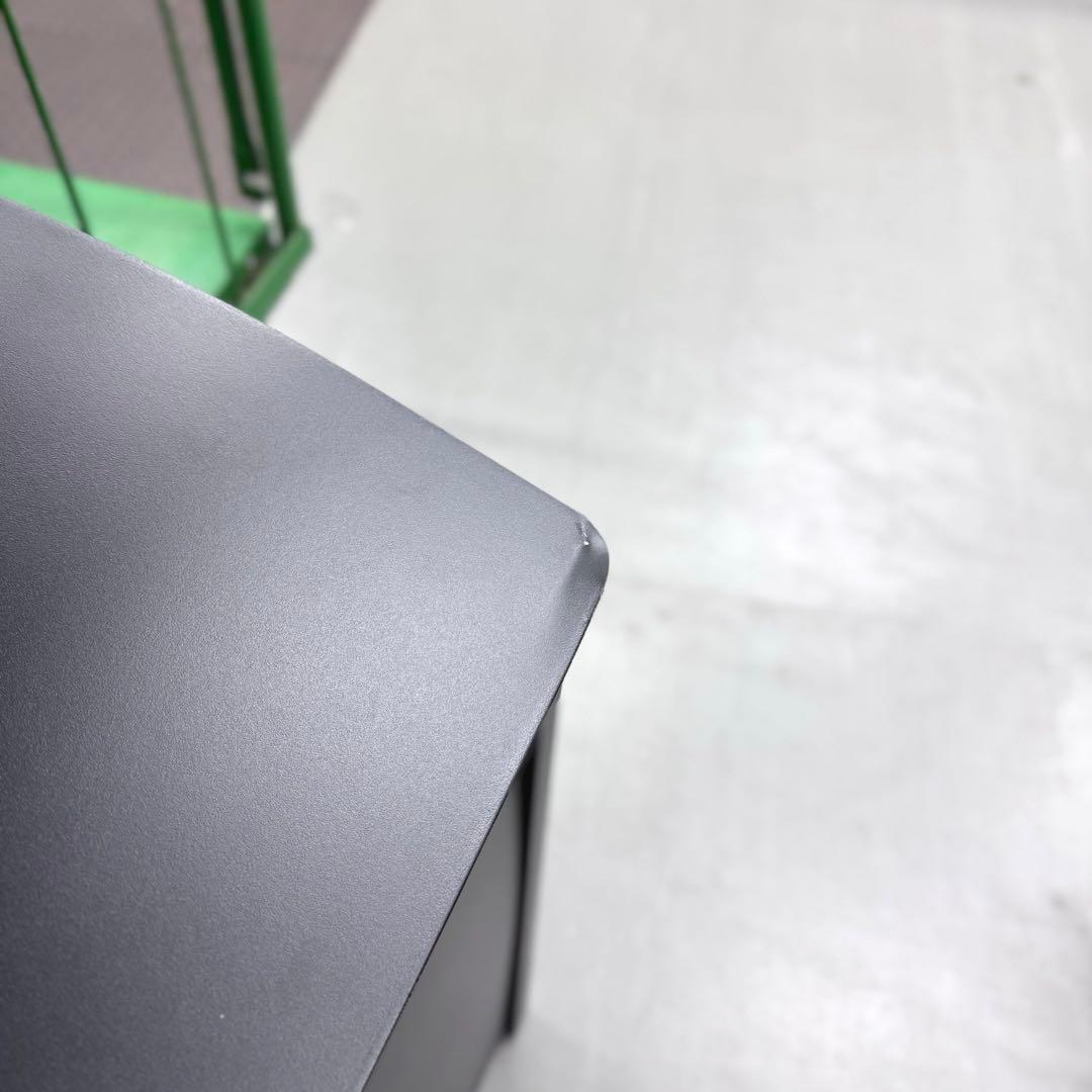 宅配ボックス 大容量 置き型 防盗 ダイヤル式 ブラック