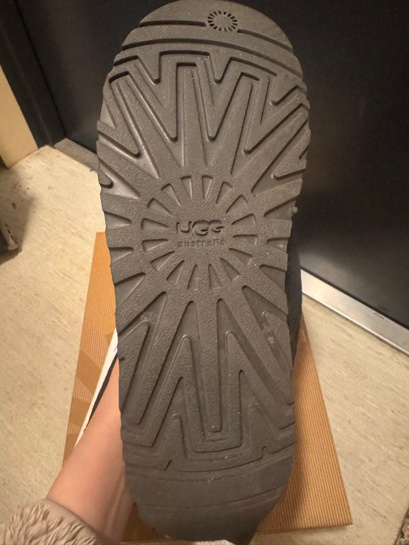 UGG ムートンブーツCLASSIC MINI 5854/BLK