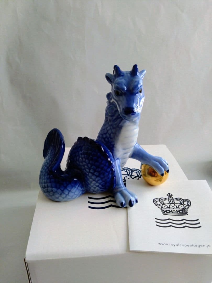 ロイヤルコペンハーゲン 干支 フィギュリン 2024年　ドラゴン