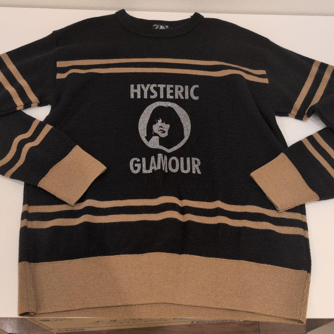 HYSTERIC GLAMOUR ニットセーター 黒・ベージュ