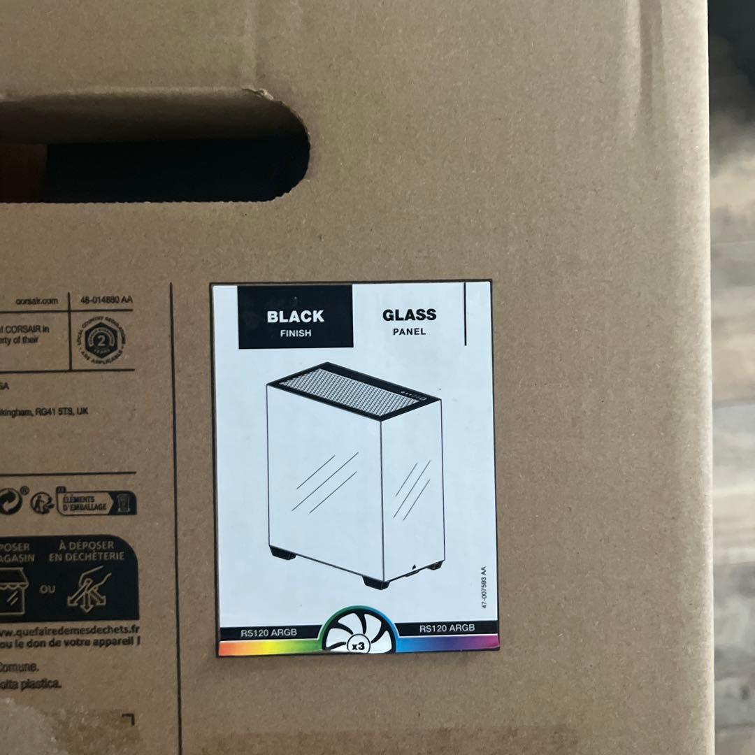 PCケース単体 Corsair 3500X ARGB 元箱あり 美品