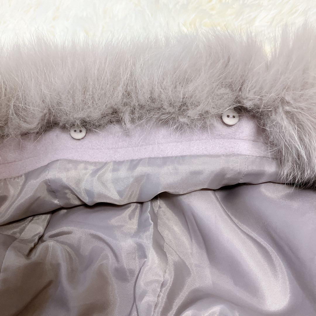 【美品】anySiS 3way スーペリアファインウールモッサコート XL