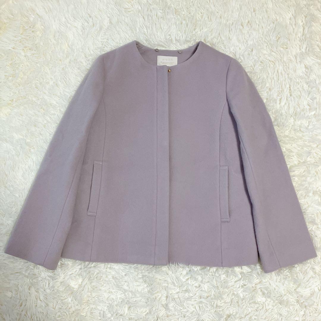 【美品】anySiS 3way スーペリアファインウールモッサコート XL