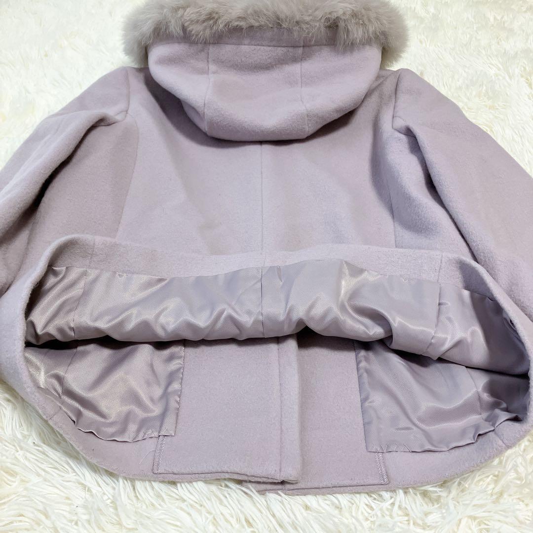 【美品】anySiS 3way スーペリアファインウールモッサコート XL