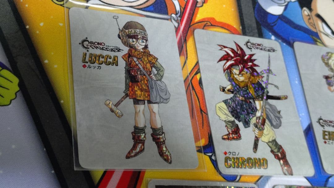 ク*フ様 クロノトリガー　特典カード　デジタルドット　ダンジョンの闘い　ロボ大暴