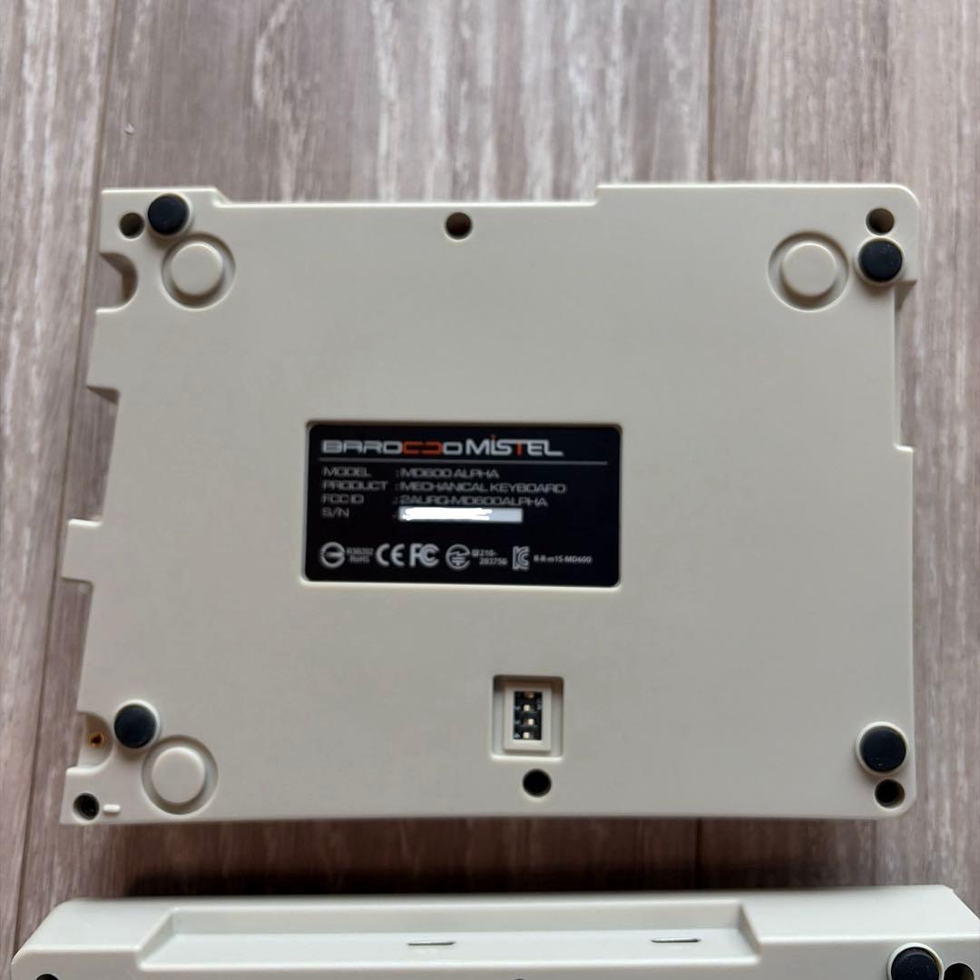 キーボード BAROCCO MiSTEL MD600Alpha Rhino