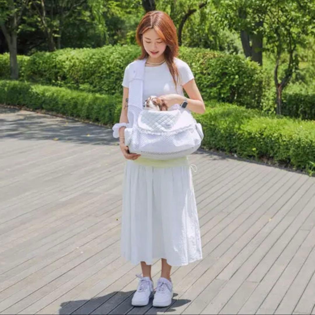 《TOMO》Uni Bag Cooling Cushion 《L・White》