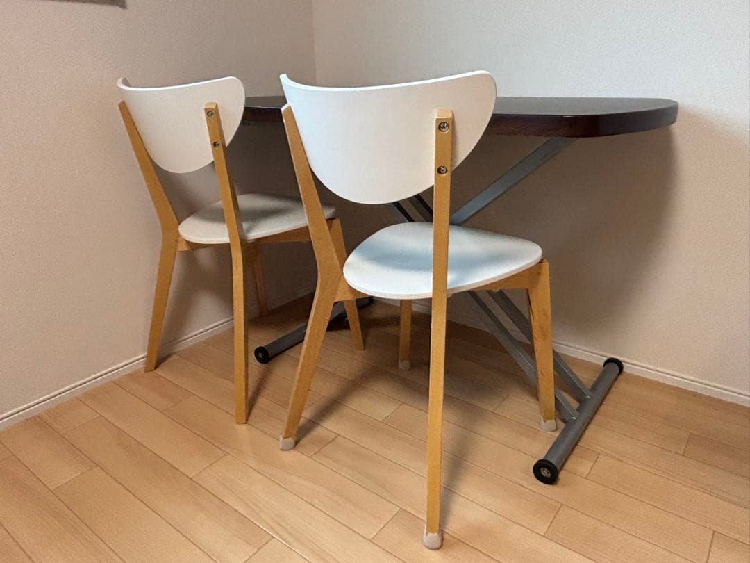 引き取り限定！ 仙台発 セミダブルベッドフレーム ・昇降テーブル 他2点セット