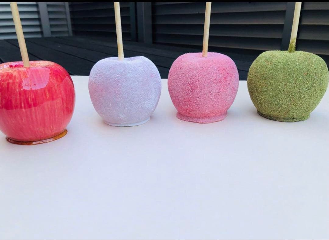 ご確認用　食品サンプル　りんご飴