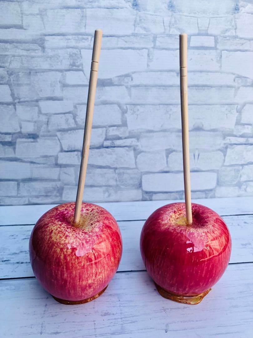 ご確認用　食品サンプル　りんご飴