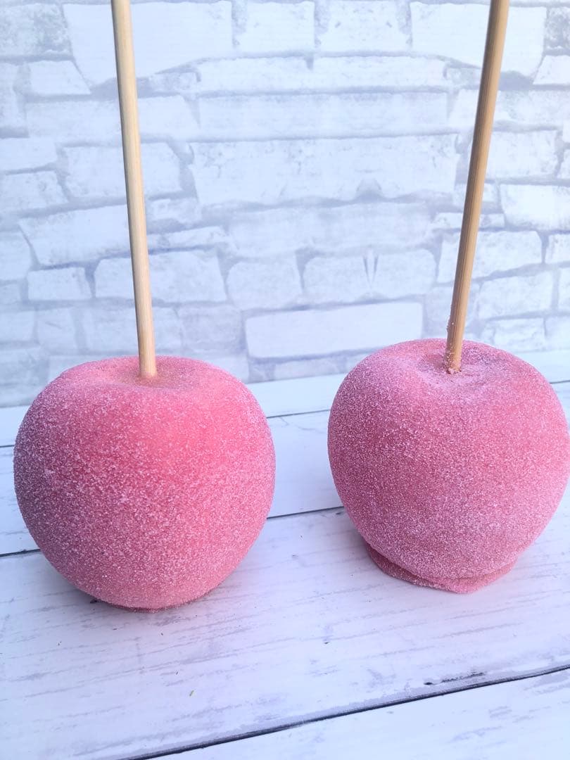 ご確認用　食品サンプル　りんご飴