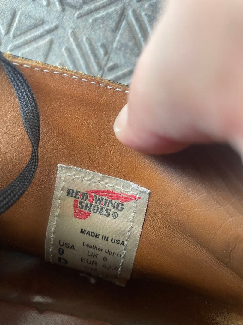 レッドウィング チャッカ　9