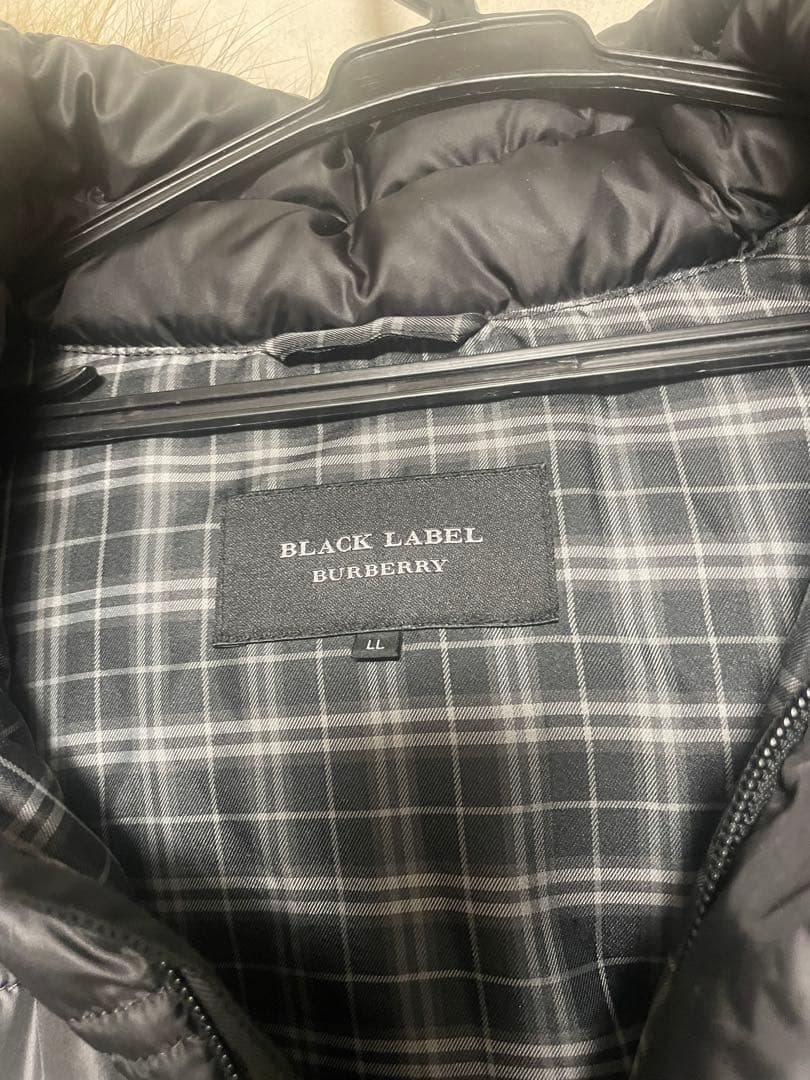 BURBERRY BLACK LABEL ダウンジャケット LＬサイズ