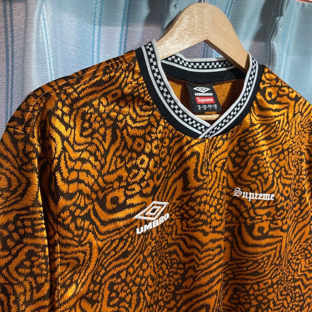 Supreme umbro game shirt アニマル柄ゲームシャツ M