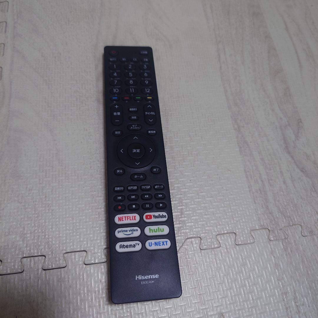 ハイセンス hisense 32型　スマートテレビ 32E40H　24年　超美品