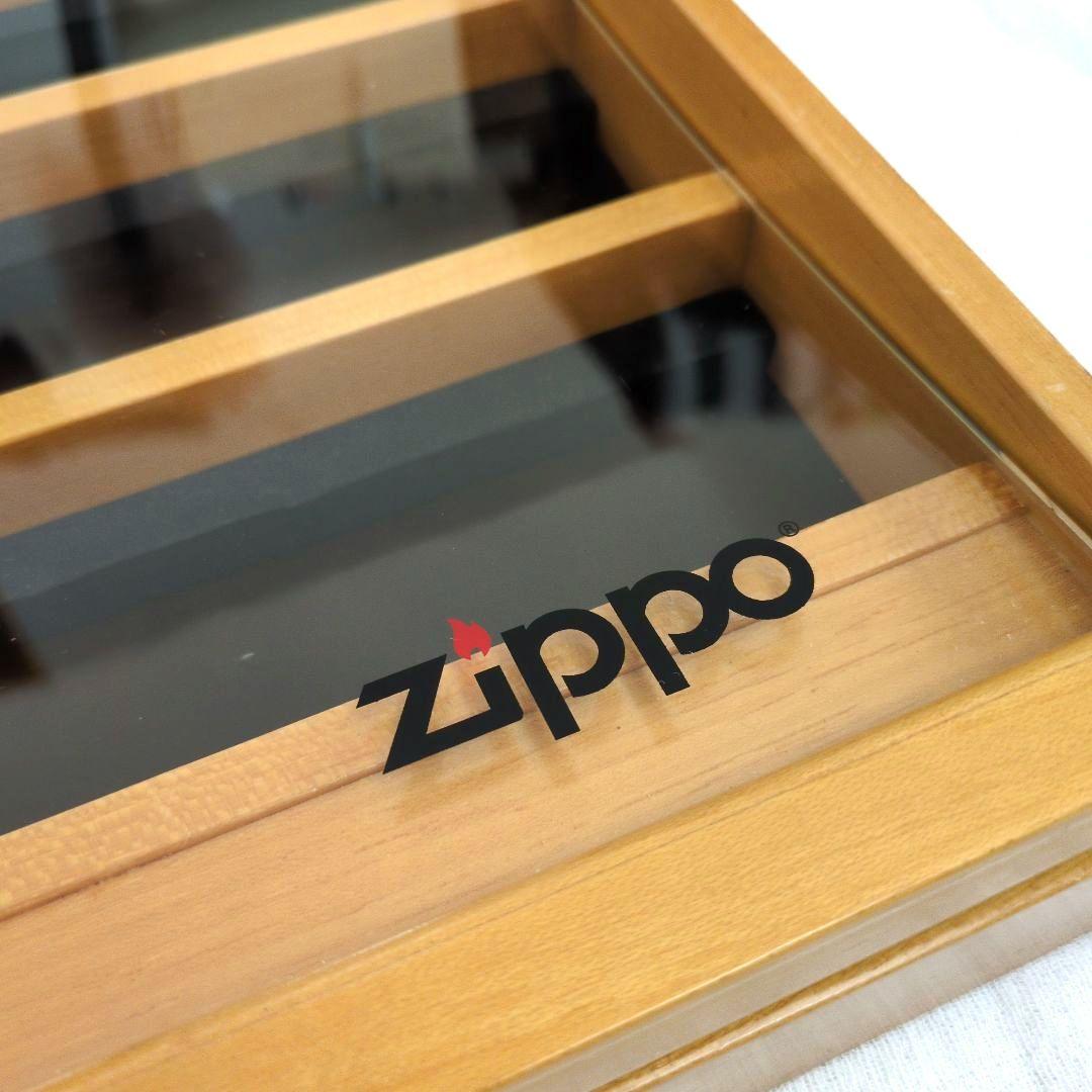 ZIPPO 木製コレクションケース　壁掛け収納
