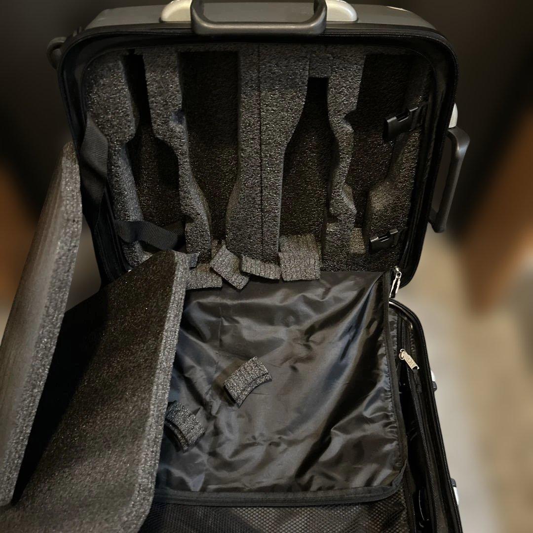 スーツケース ワインキャリー用インサート付き