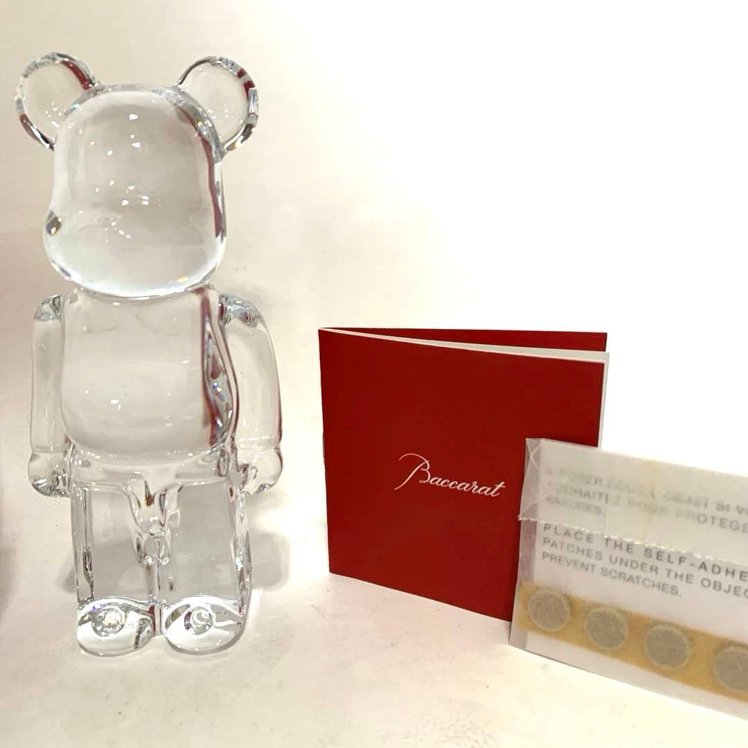 Baccarat BE@RBRICK クリスタル　置物　バカラ クリスタル クマ
