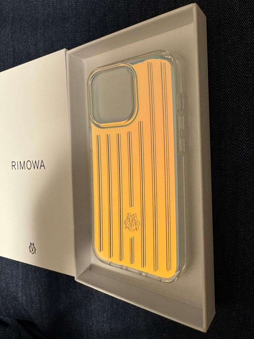 【新品未使用】RIMOWA iPhone 13 Pro ケース イリディセント