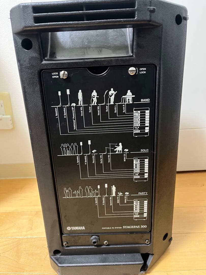 Yamaha Stagepas 300 スピーカーセット