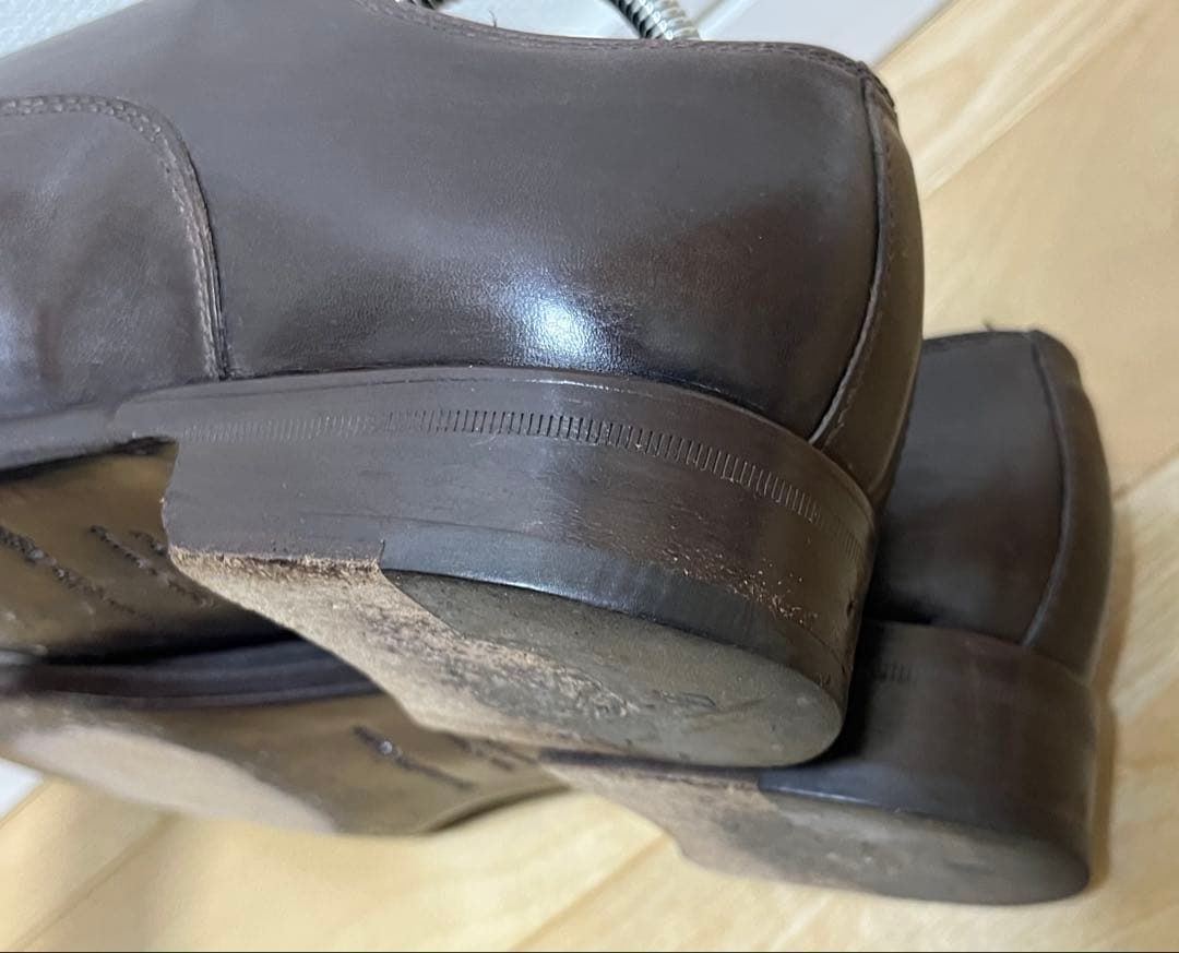 Ermenegildo Zegna 7EE A0105X 25cm 革靴 ゼニア