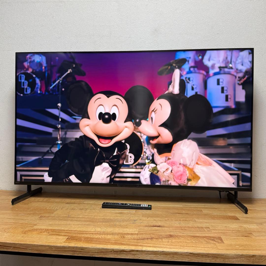 SONY 65V型 4K 液晶テレビ BRAVIA KJ-65X80K アプリ○