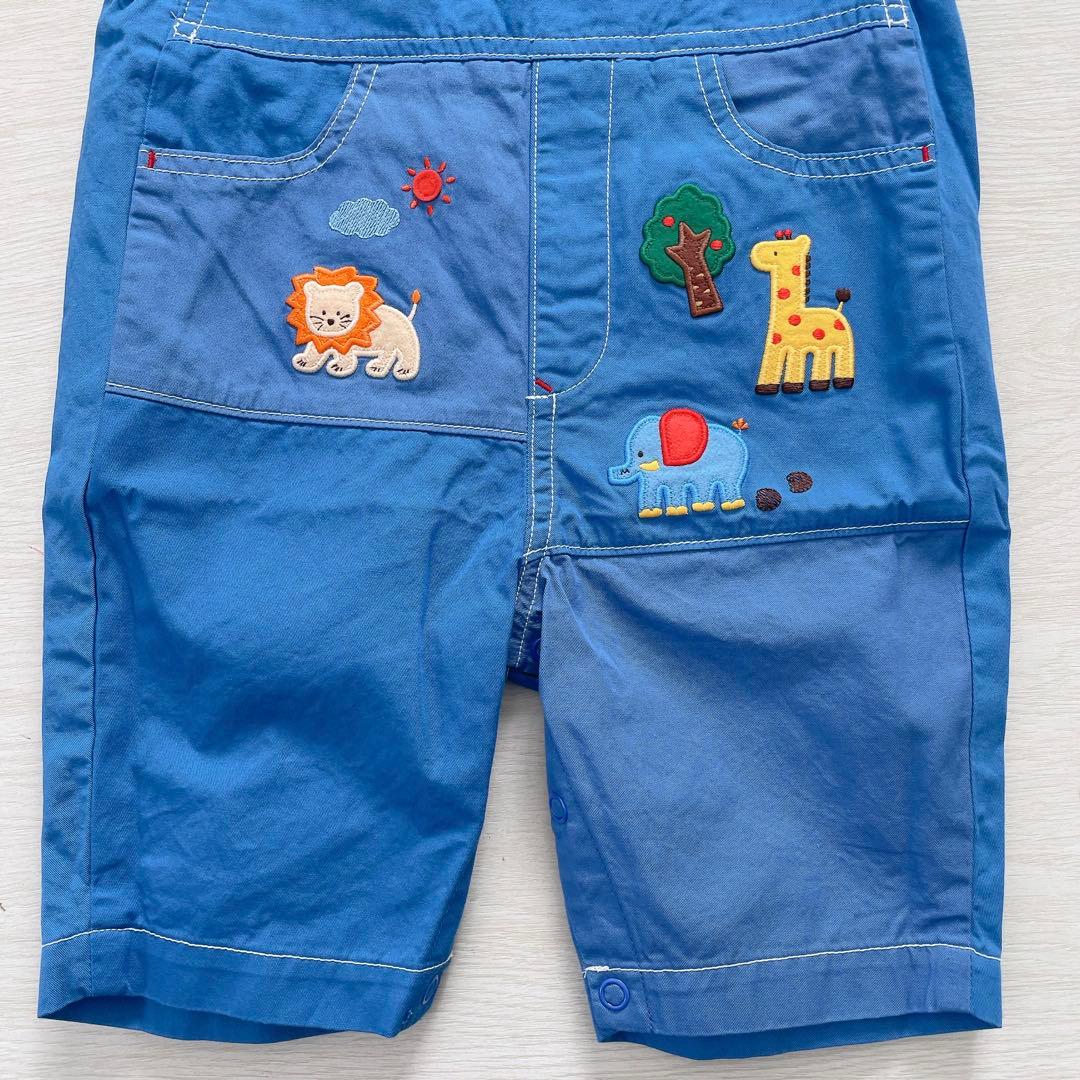 新品タグ付き　ミキハウス オーバーオール miki house サロペット