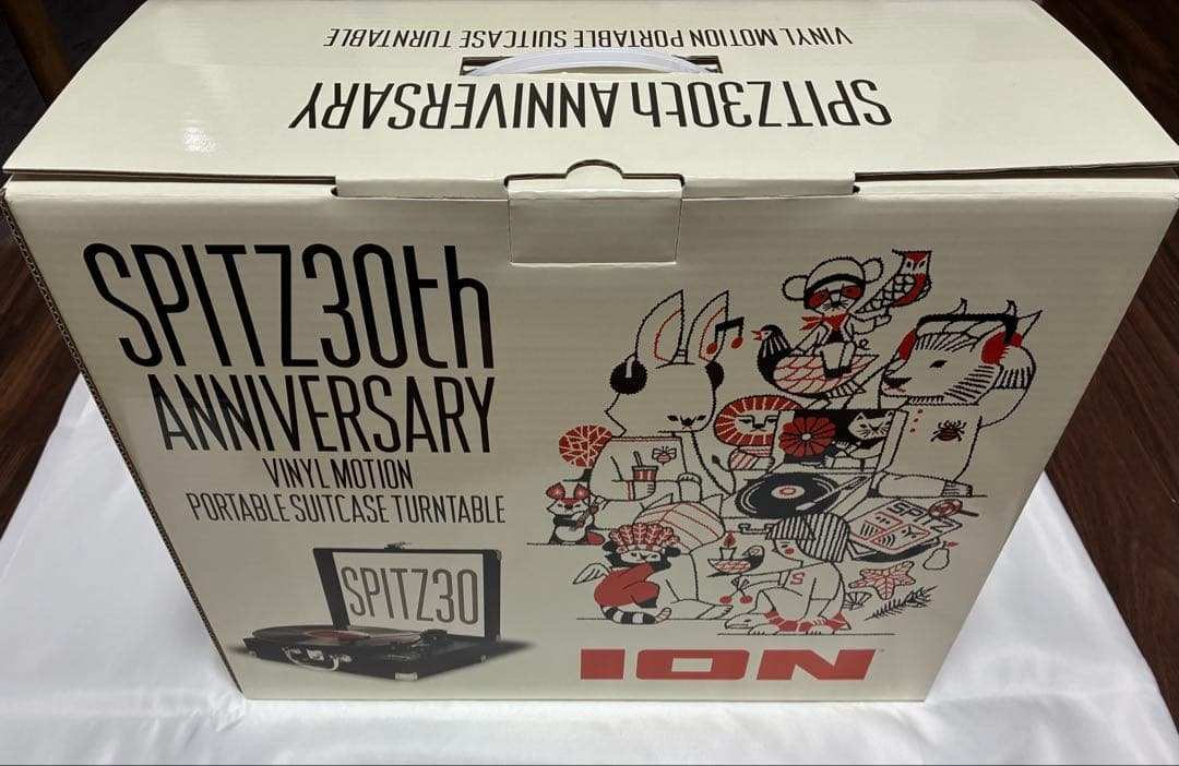【新品未使用】スピッツ　ポータブルレコードプレーヤー　☆受注生産限定品☆