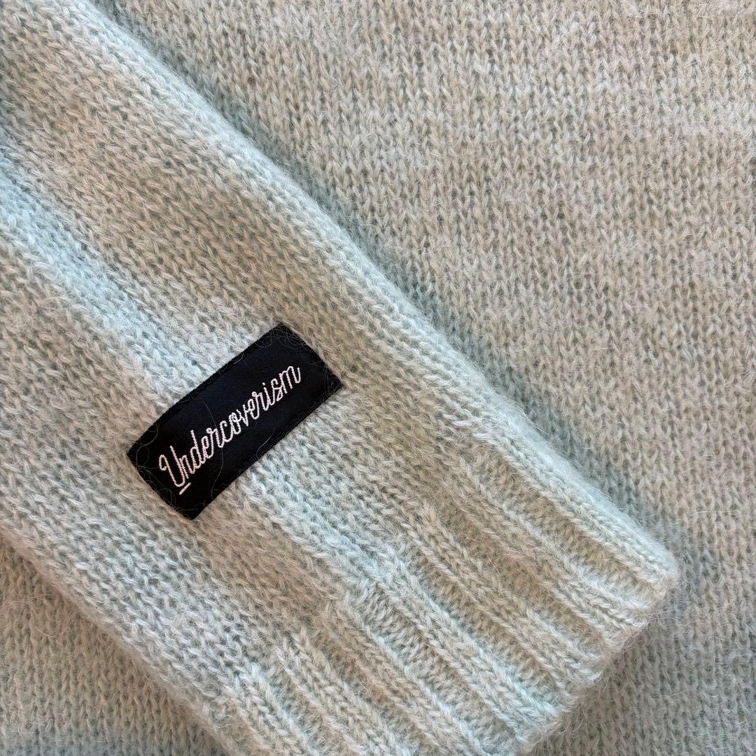 Undercoverism モヘアニット　ライトブルー