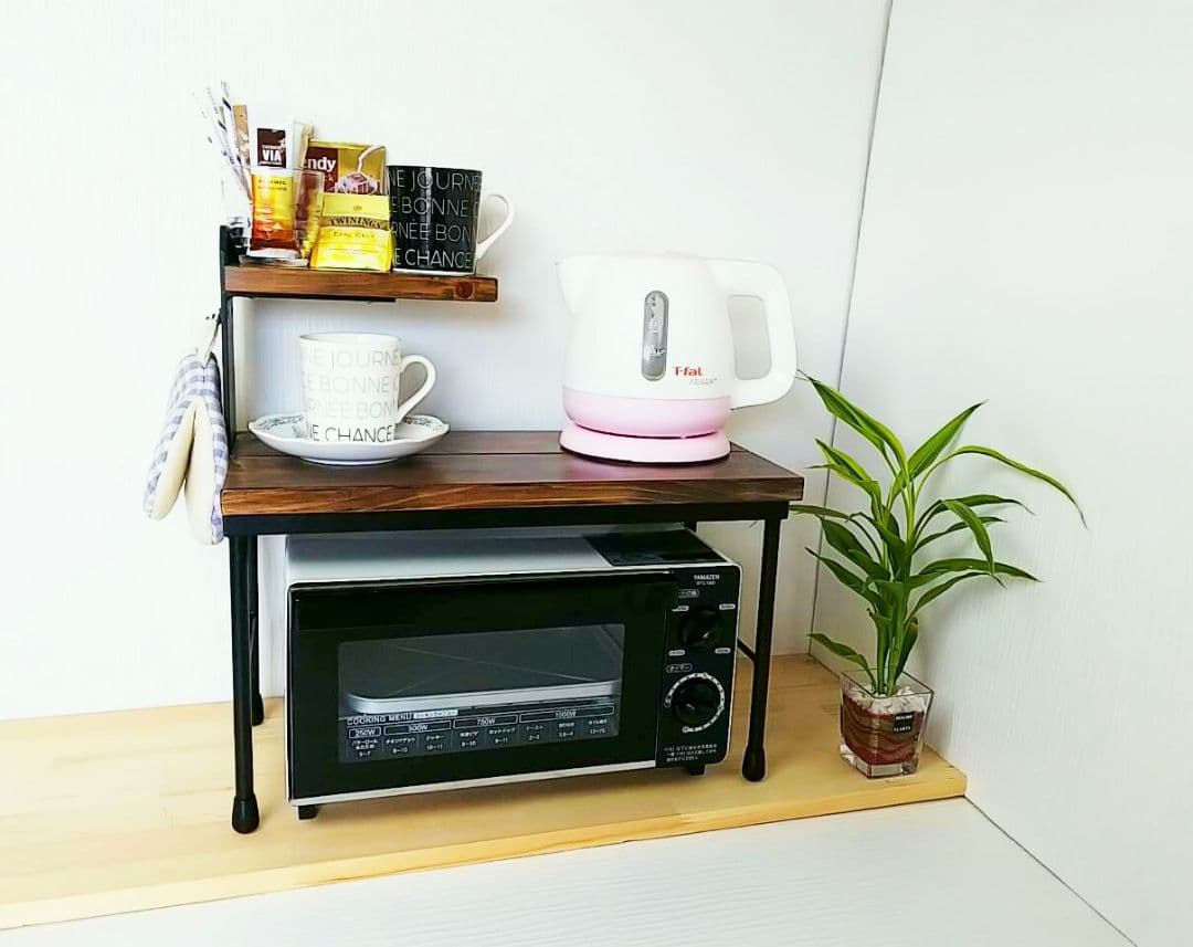 アイアン2段トースターラック