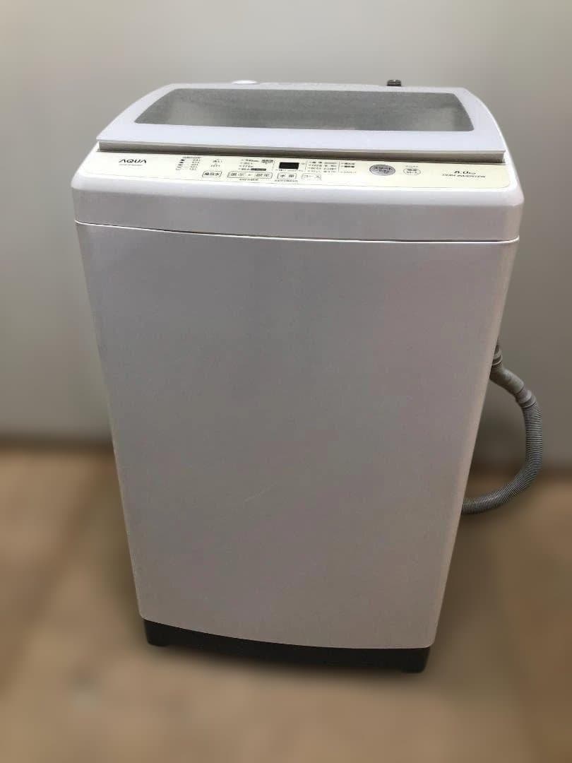 2019年製 AQUA AQW-GV80G 8kg 動作確認済み 1125-2
