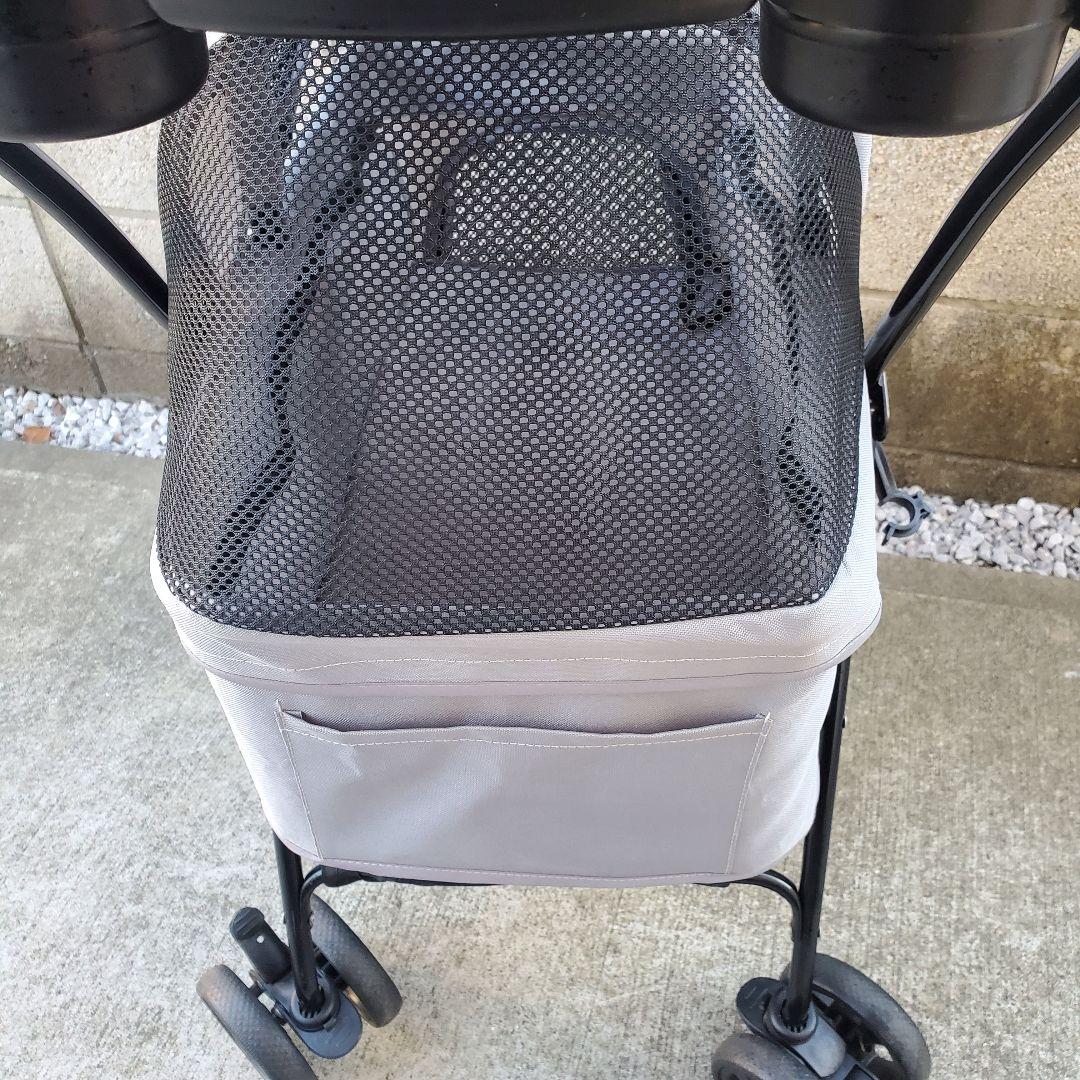 大阪熊ペットカート 分離型 グレー 中小型「BELLO」 極美品