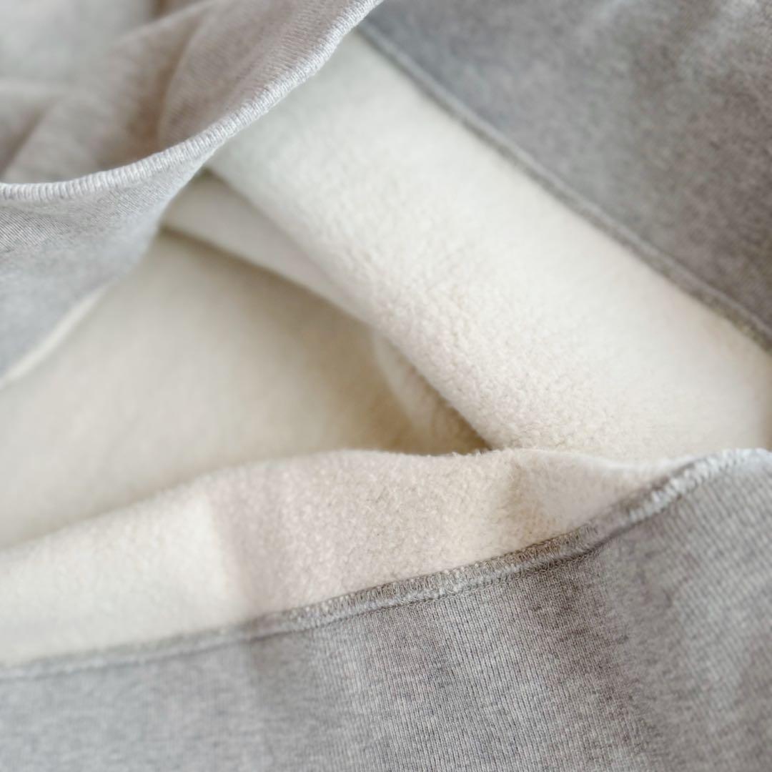 heart ラッセル RUSSELL ハイネック スウェット 無地グレー