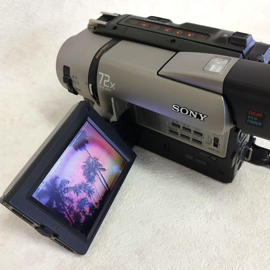 【CCD-TRV85K】Sony Handycam 72x ズーム