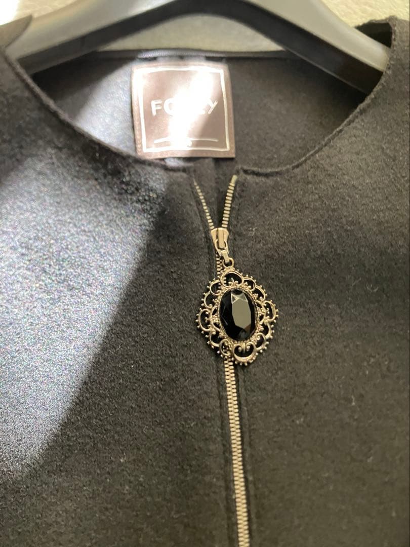 Foxey フォクシー ウール　ワンピース　コート　美品