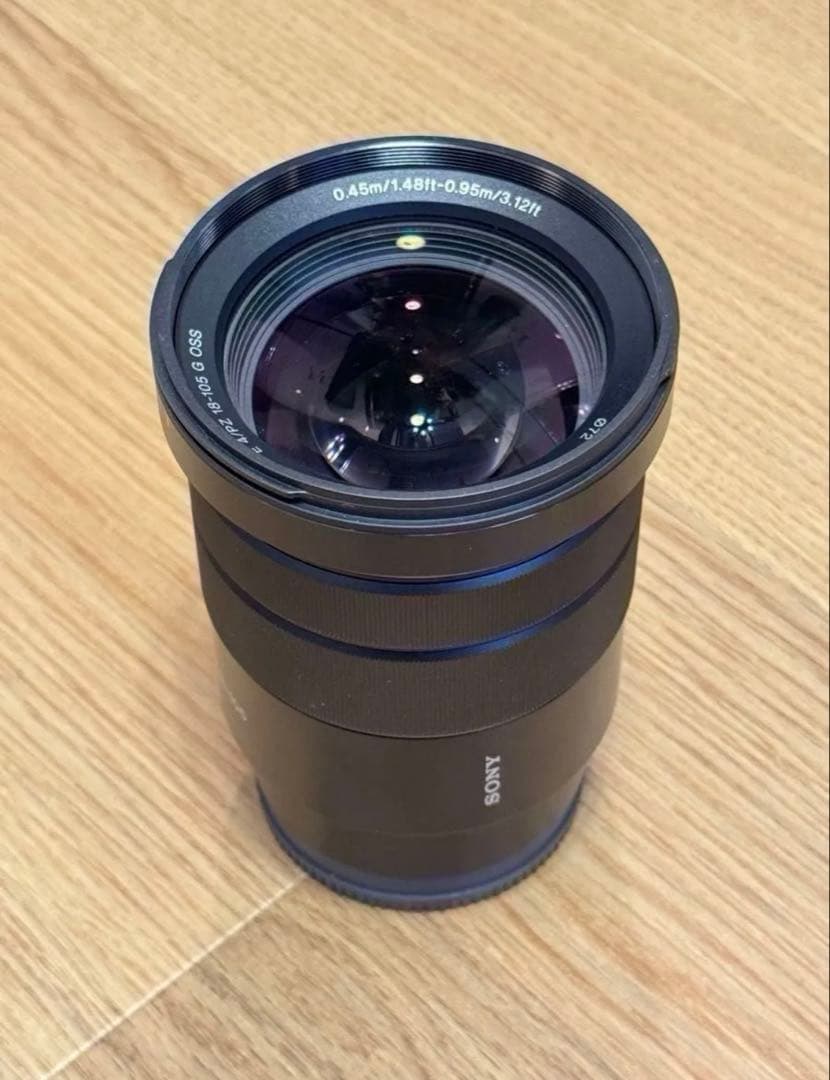 美品　SONY E PZ 18-105mm F4 G eマウント