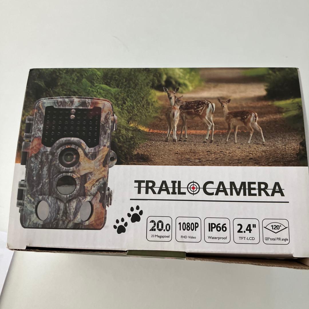 トレイルカメラ 20MP 1080P IP66