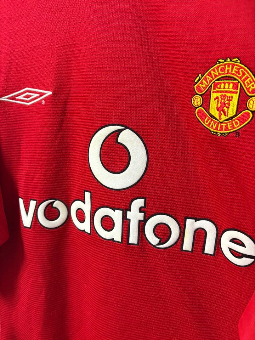 【正規品・タグ付き】 ベッカム マンチェスターユナイテッド 00/02