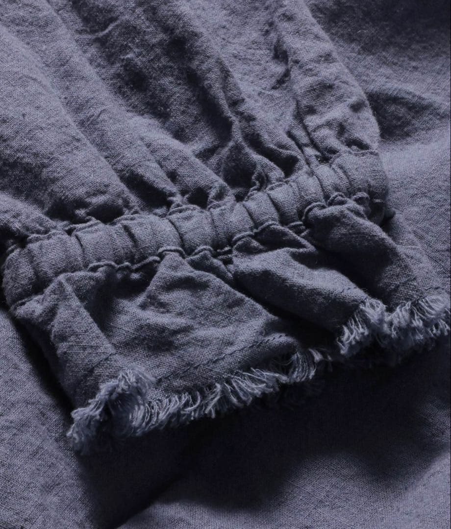 ソウルベリーブラウス　月影のブラウス　グレイッシュブルー